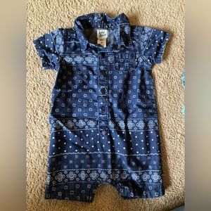 Baby Bgosh 9M Bandana Romper